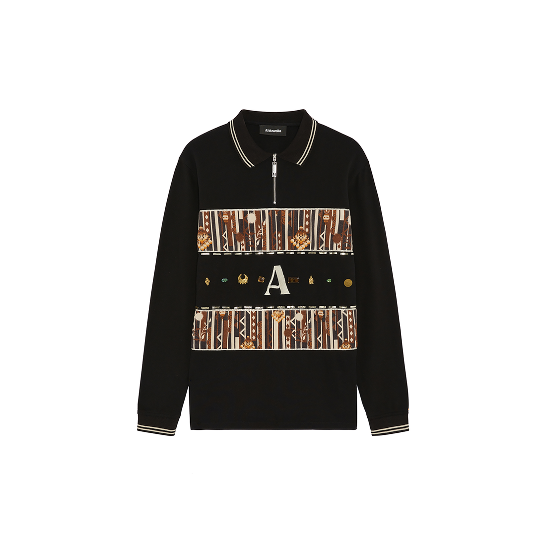 Nagali Long Sleeve Polo Top