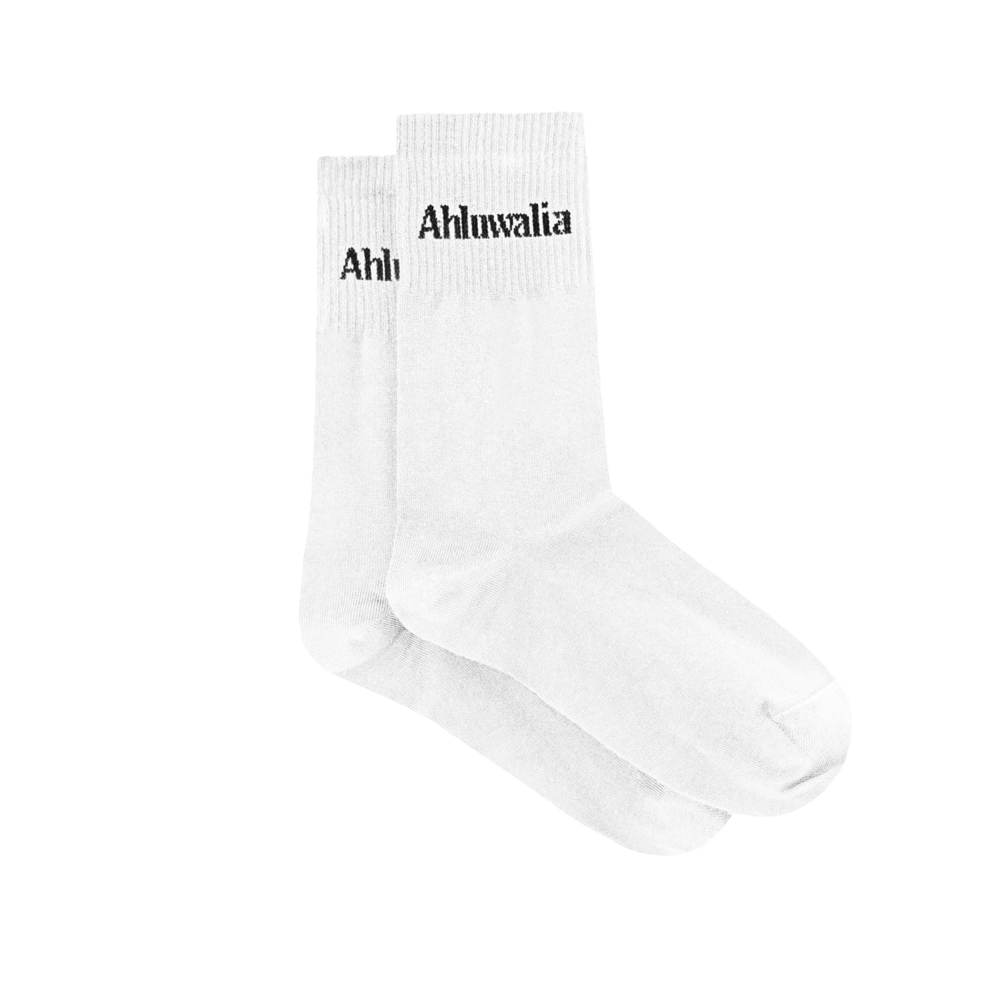 Womens Ahluwalia Socks - White