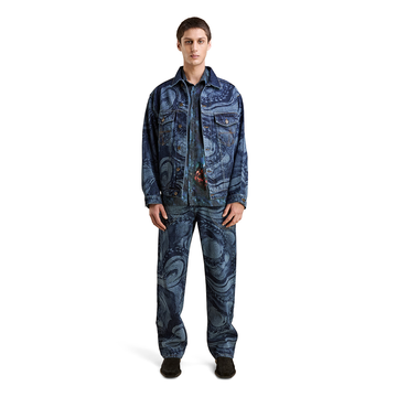 Men's Laser Denim Jeans