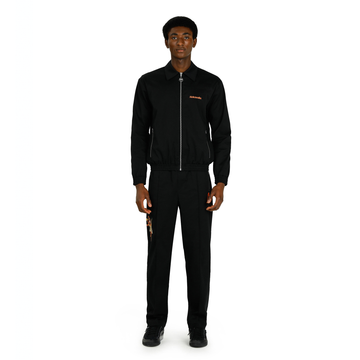 Keshav Track Top - Black