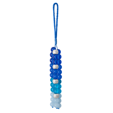 Ahluwalia x poppi Beaded Bag Charm - Wild Berry