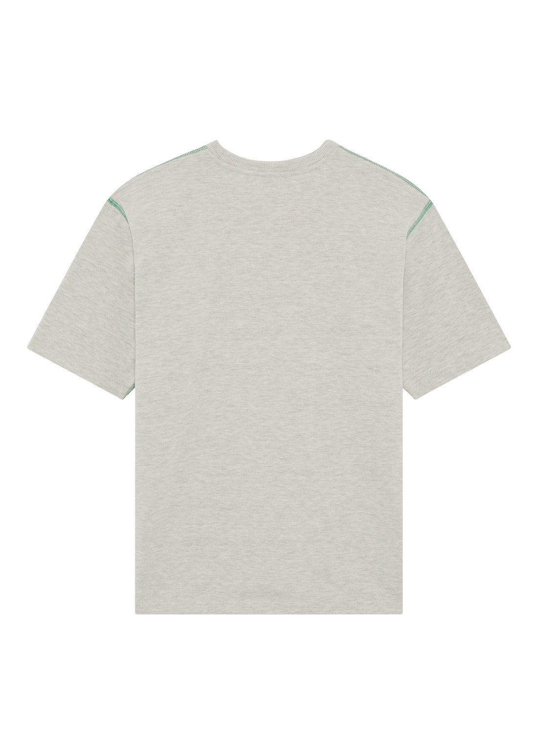 Cotton Grey Marl Jersey T-shirt